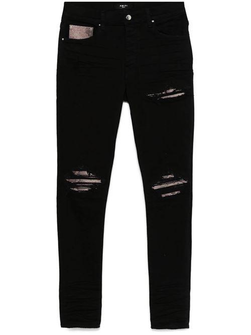 Jeans in denim elasticizzato AMIRI | AMDNSY1076BLACK OD